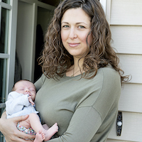 Webb Chappell Photographs “Fourth Trimester” Mothers for The Boston Globe Magazine